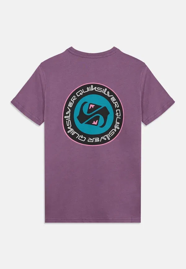 Футболка с принтом Duality unisex, Quiksilver, Purple, фиолетовый — фото 2