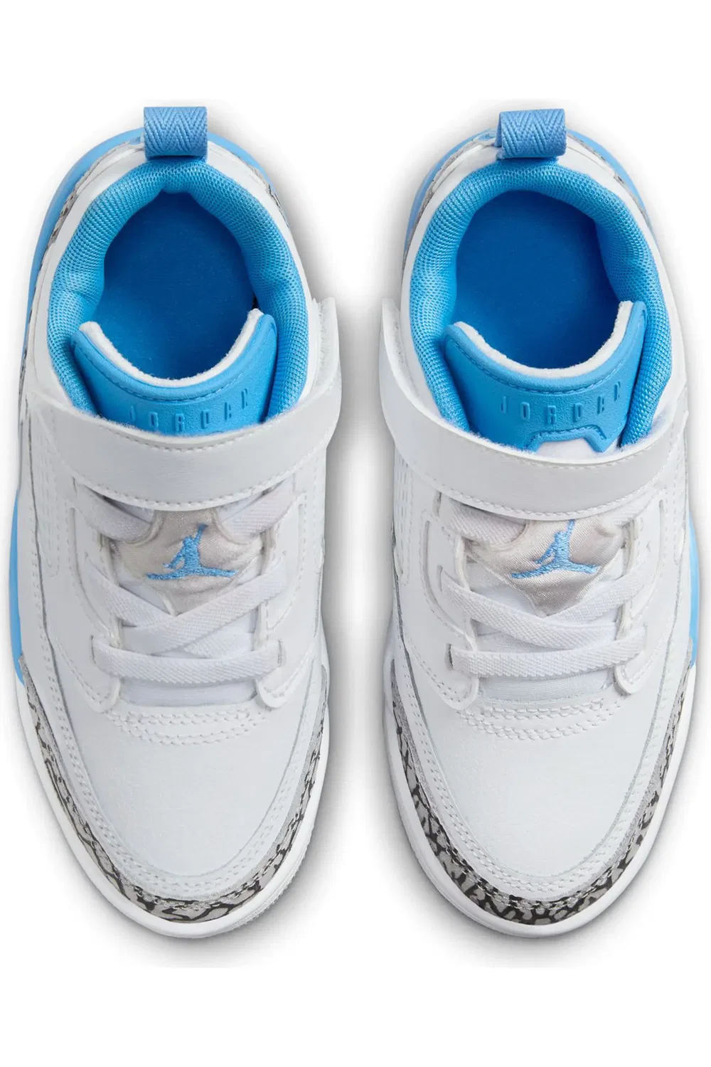 Кроссовки детские низкие Spizike Jordan, 141 White/Unvblu — фото 3