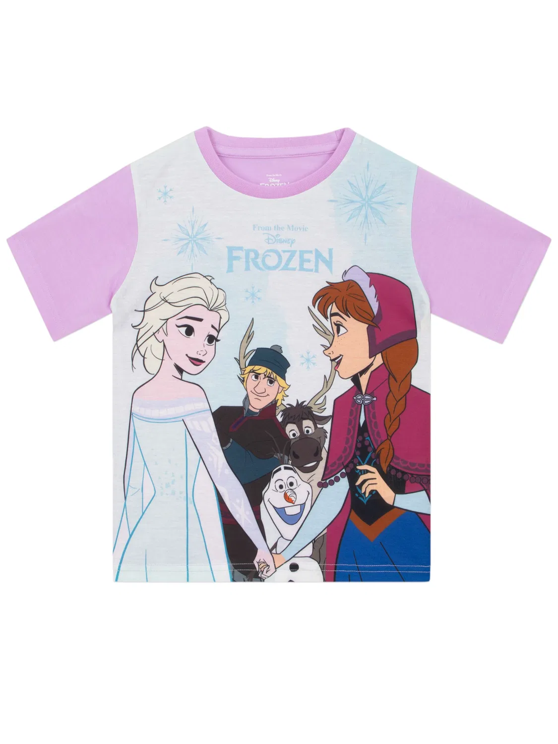 Пижама детская Disney Frozen, модель Elsa Character, фиолетовый — фото 2