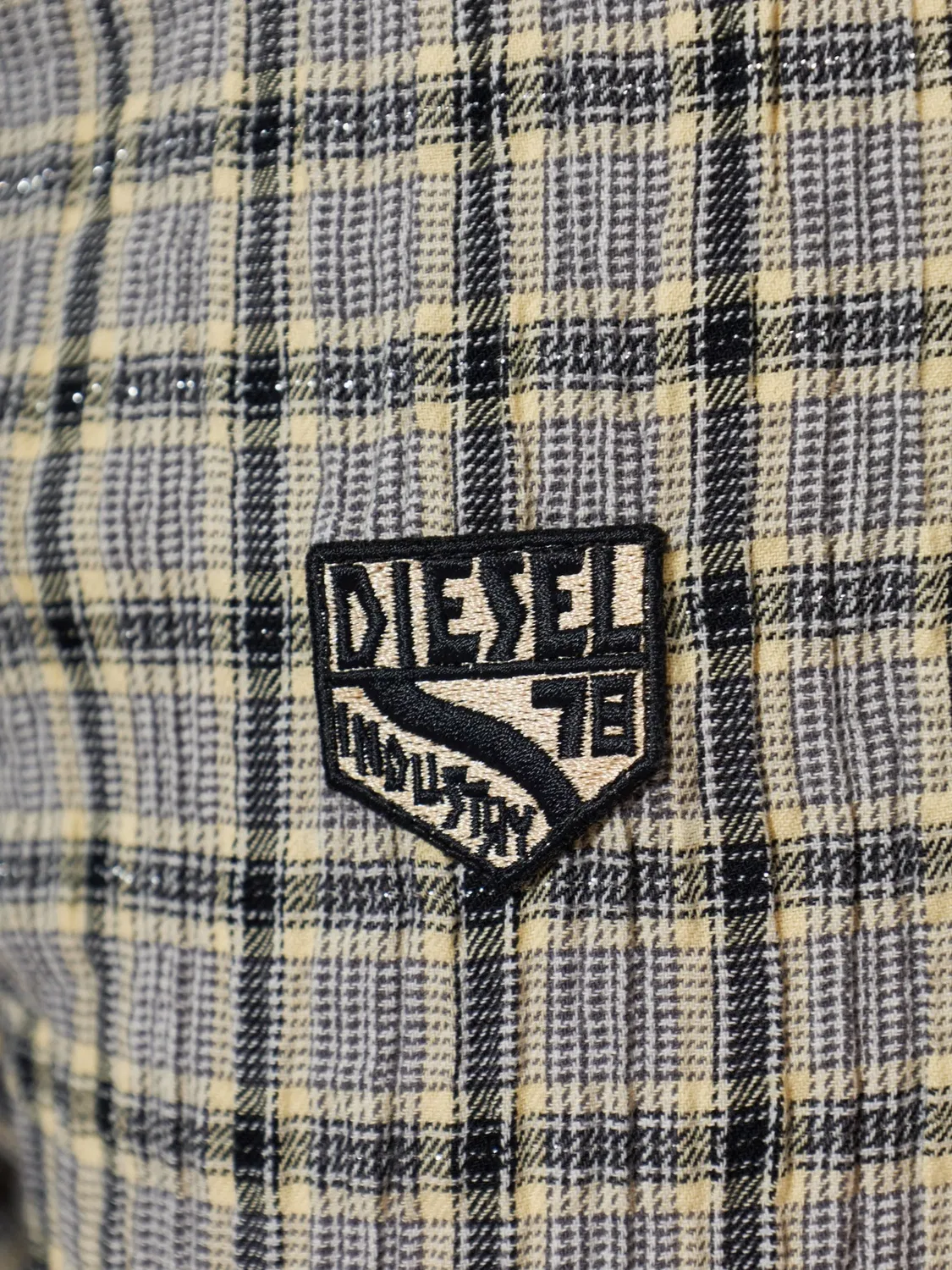 Брюки P-ICKY Diesel, серый — фото 4