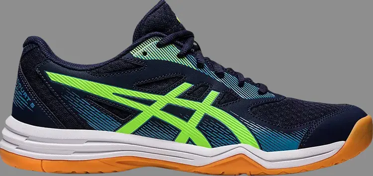 

Кроссовки upcourt 5 'midnight hazard green' Asics, синий