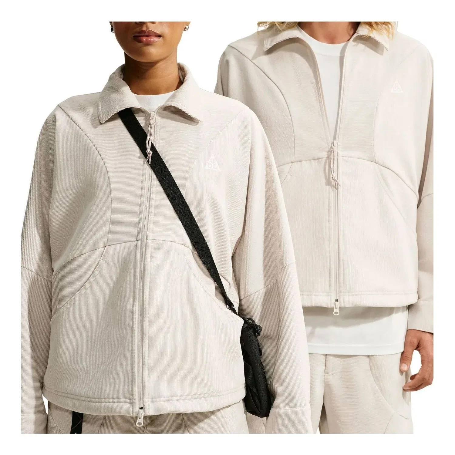 Мужская куртка ACG Dolomiti Corduroy Jacket 'Light Orewood Brown Light Crimson Summit W Nike, Light Orewood Brown/Light Crimson/Summit White