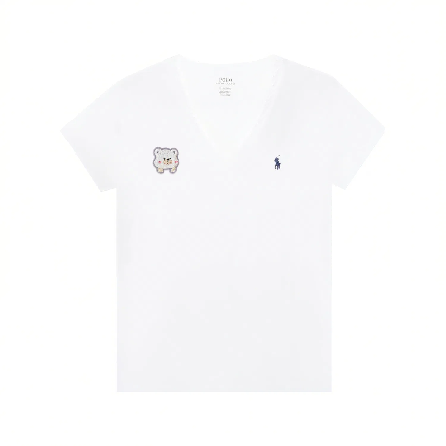 Футболка с вышивкой Polo Ralph Lauren, Bear King Strikes