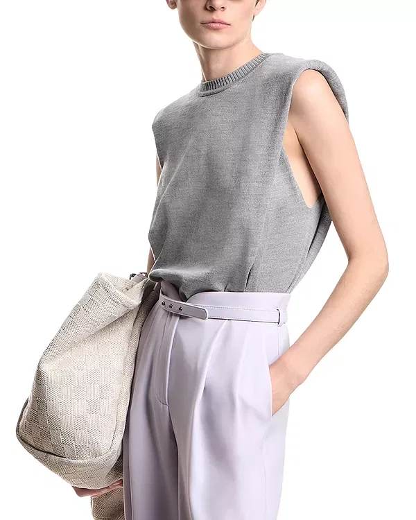 Женский топ без рукавов Emporio Armani, Cool Gray