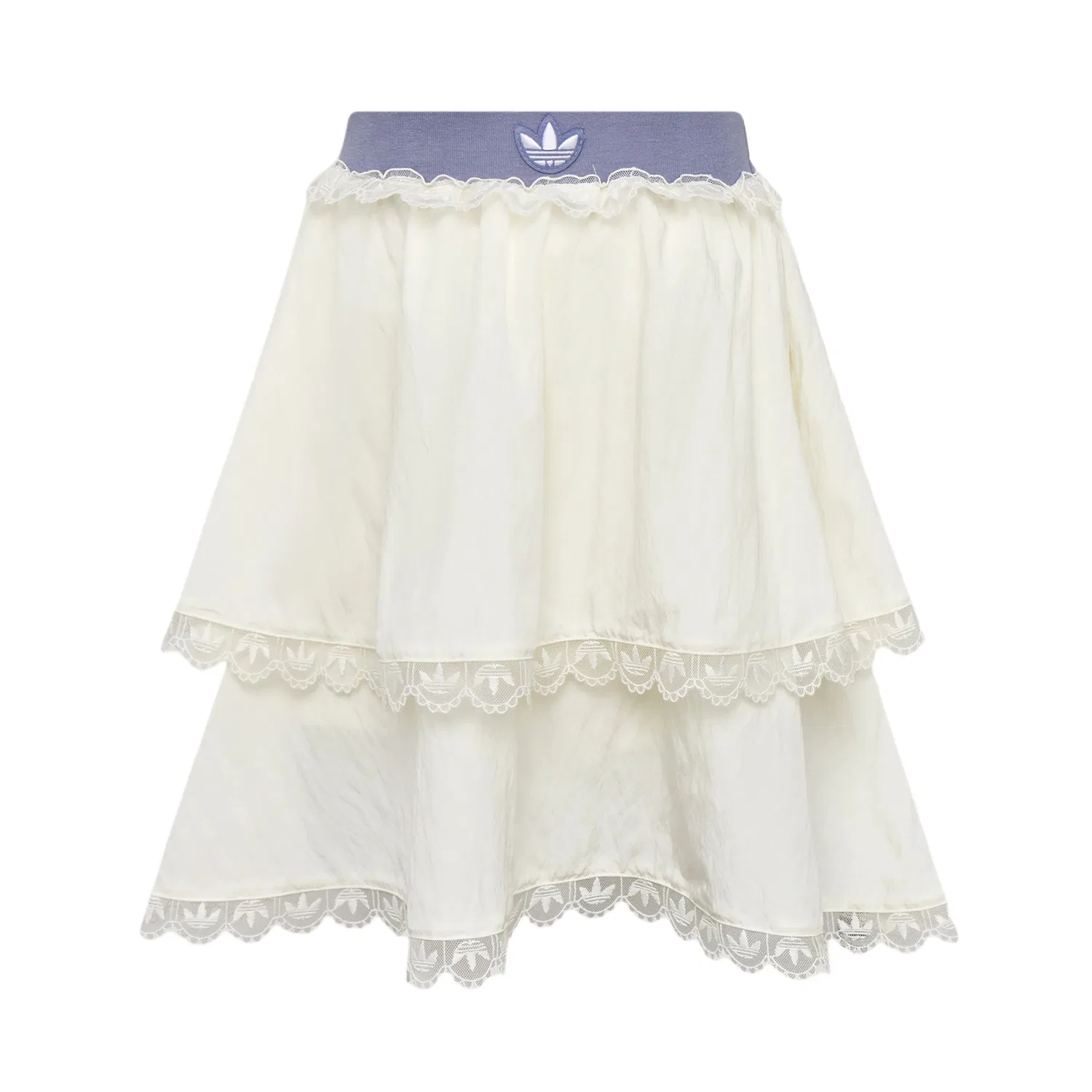 Детская юбка хлопковая Adidas Originals, Jade White