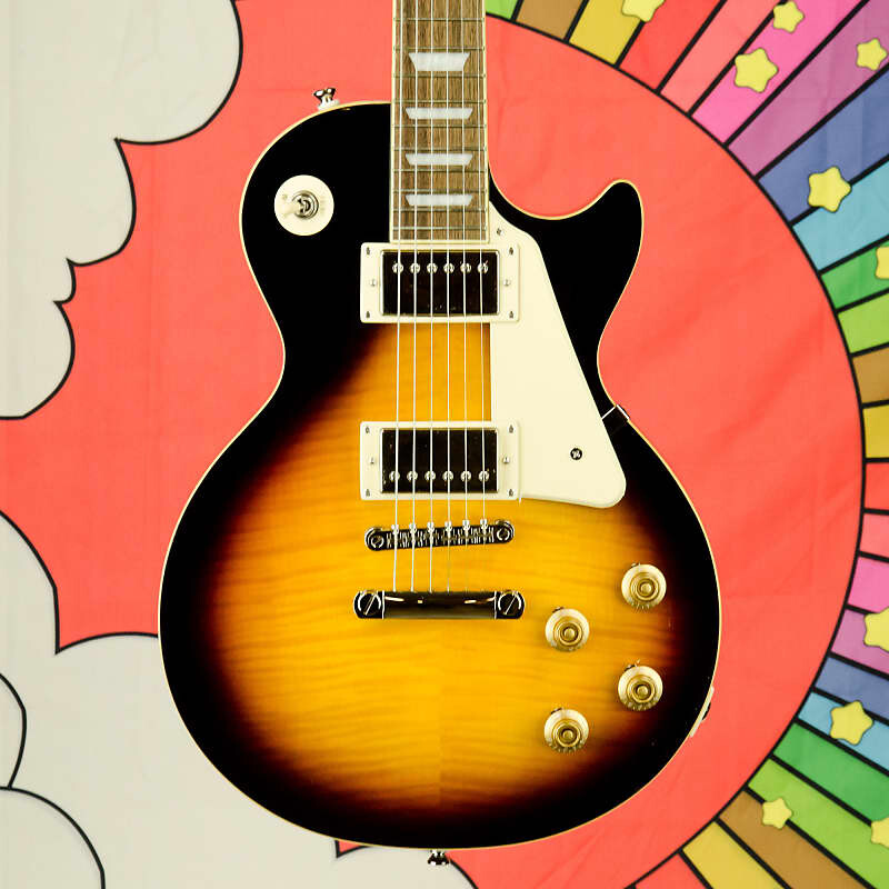 

Epiphone Original Les Paul Standard 50s — винтажная электрогитара Sunburst EILS5VSNH1