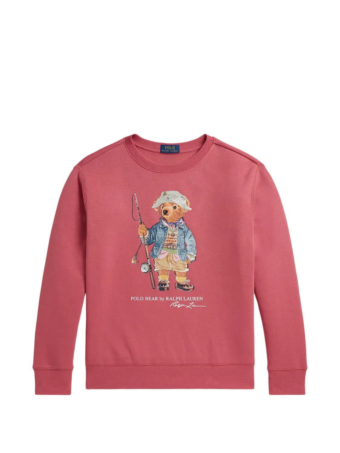 Polo Ralph Lauren Свитшот Polo Bear розовый