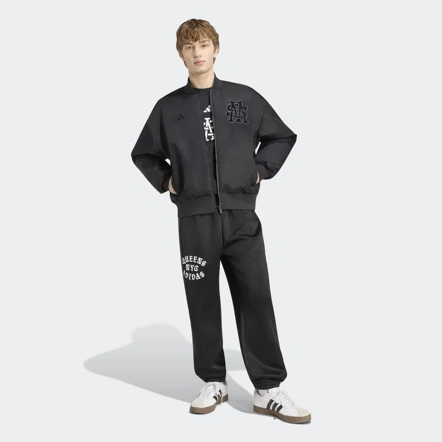 Куртка спортивная длинным рукавом Marvel Spider-Man adidas, Черный — фото 3