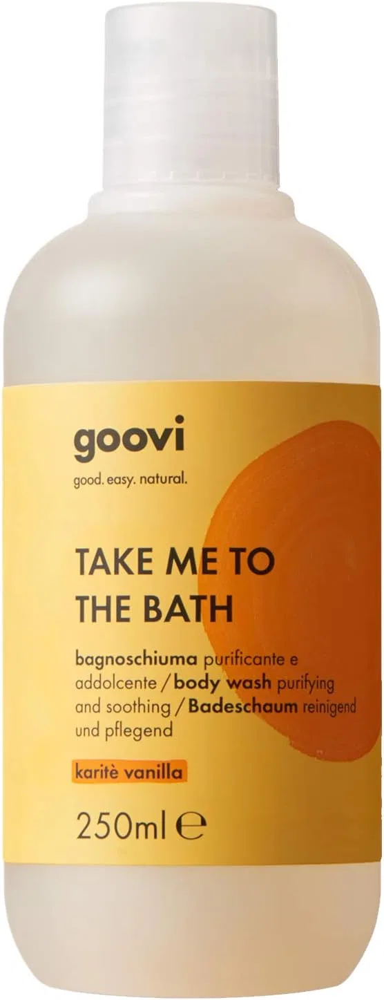 Очищающий и смягчающий гель для душа Goovi Take Me to the Bath Karitè e Vaniglia, 250 мл The Good Vibes Company Srl