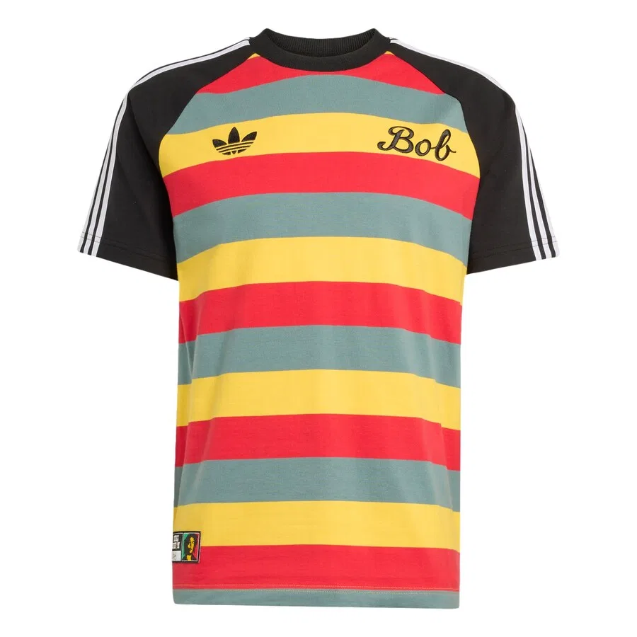 Спортивная футболка ADIDAS PERFORMANCE Performance Shirt 'Bob Marley' в разноцветном исполнении