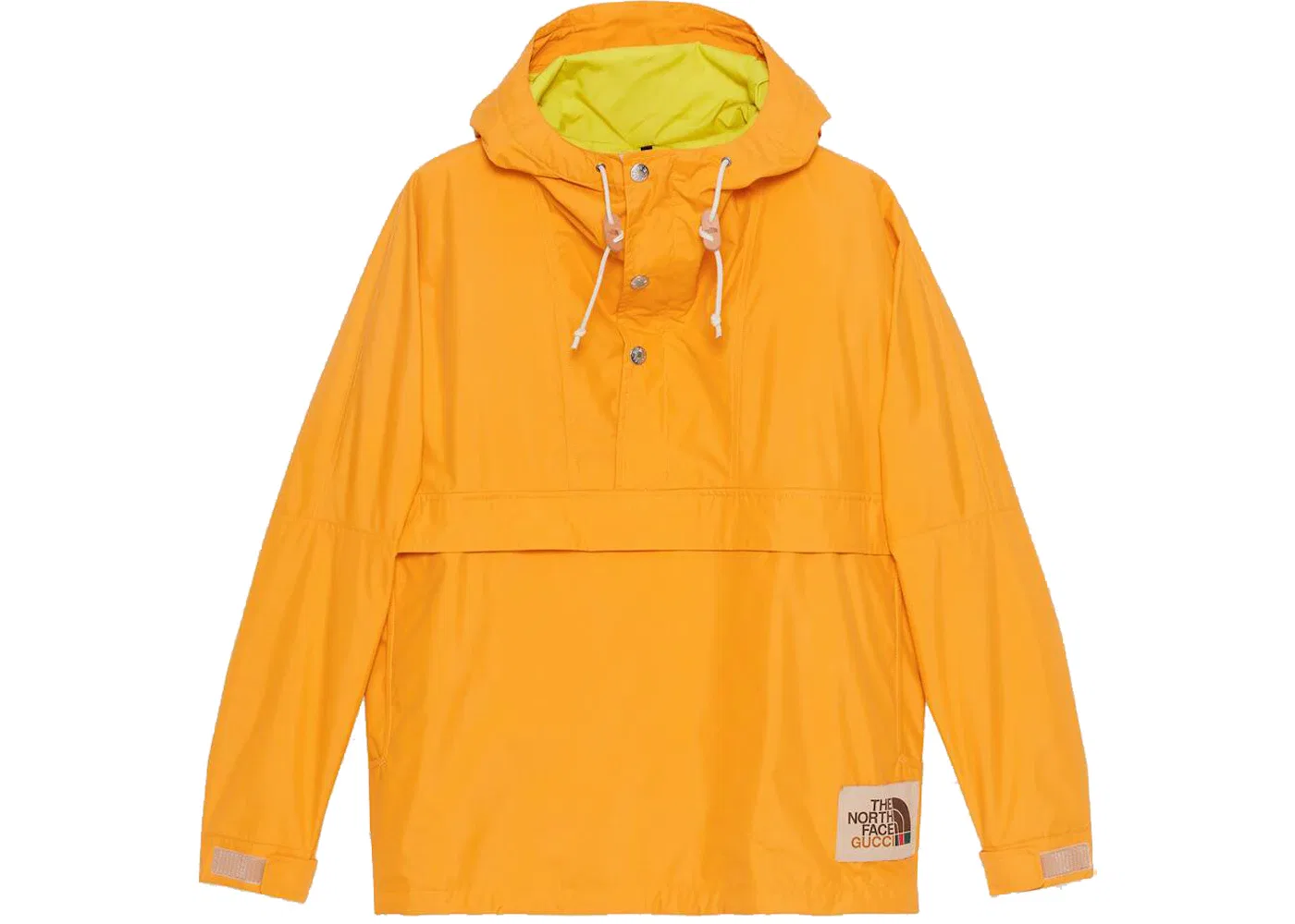 Мужская куртка-ветровка с принтом Gucci x The North Face Online Exclusive, Yellow