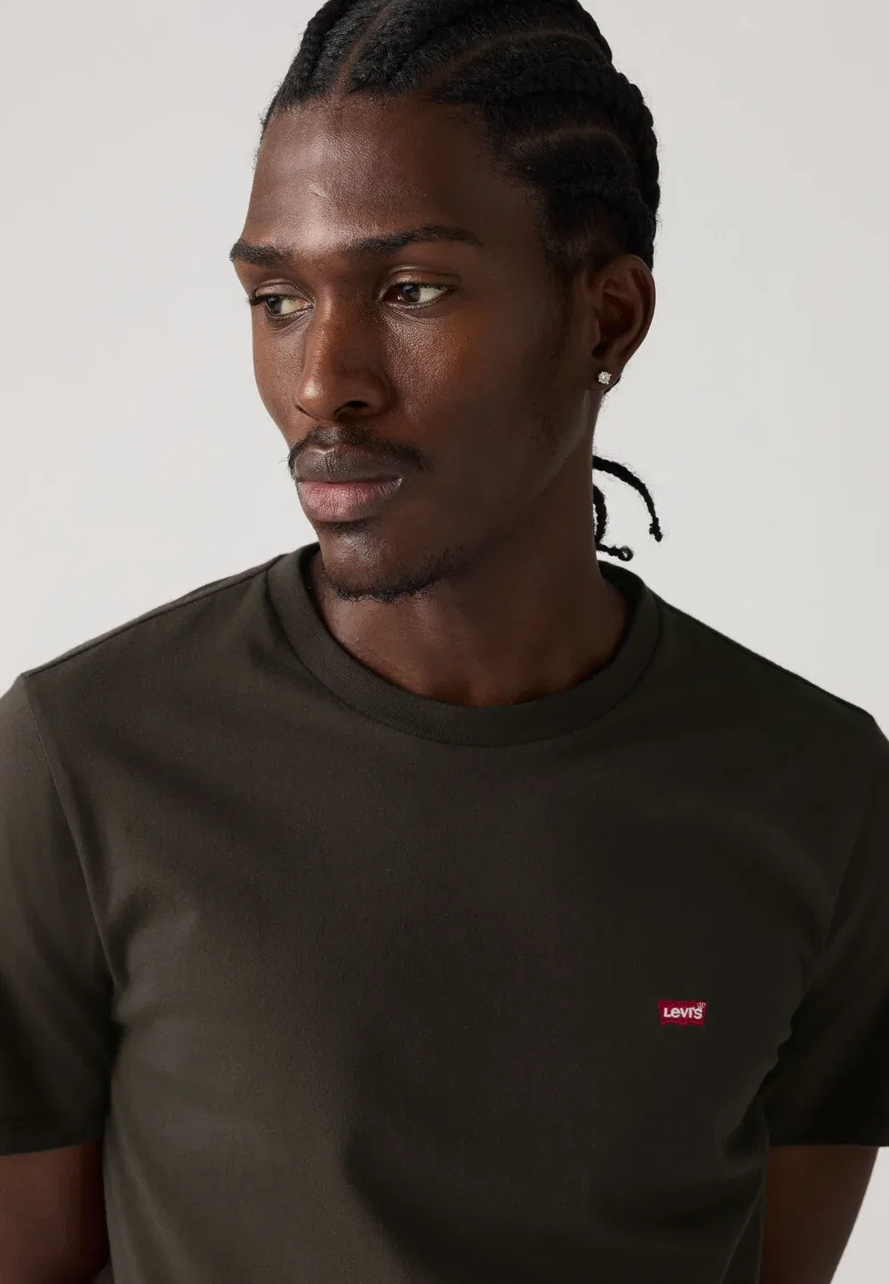 Оригинальная футболка - базовая футболка Levi'S, Coffee — фото 4