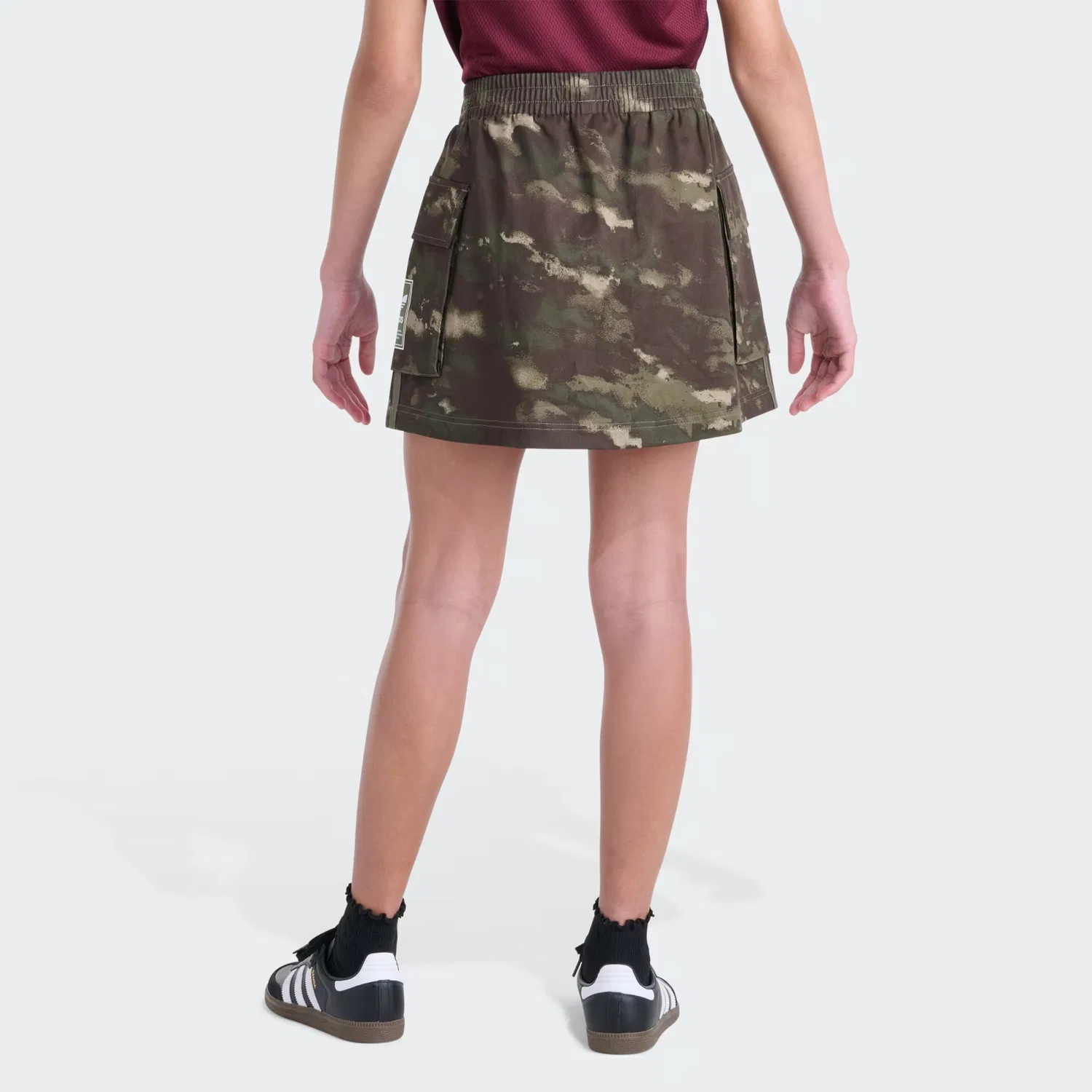 Детская юбка карго с камуфляжным принтом Adidas Originals, Night Cargo