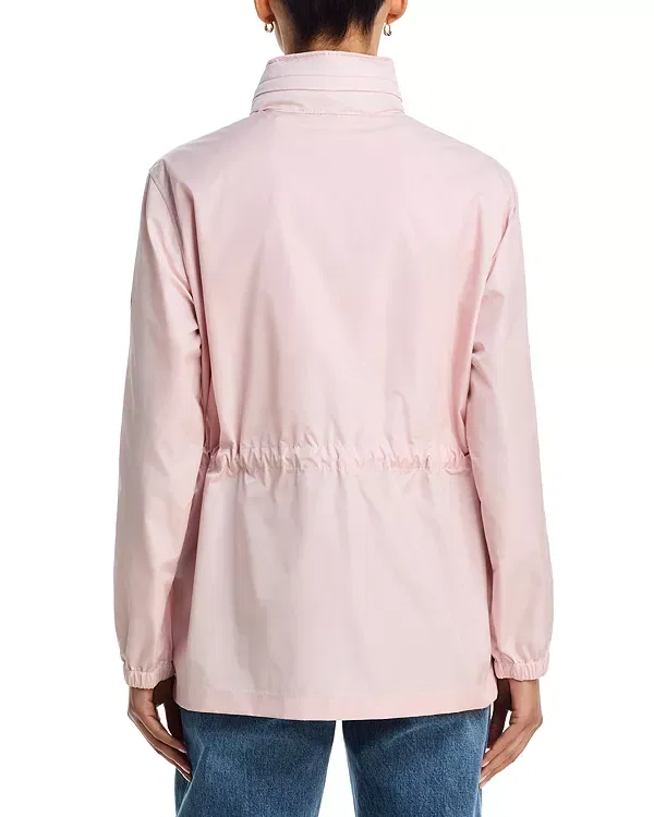 Женская куртка из нейлона с капюшоном Knight Burberry, Bouquet Pink — фото 4