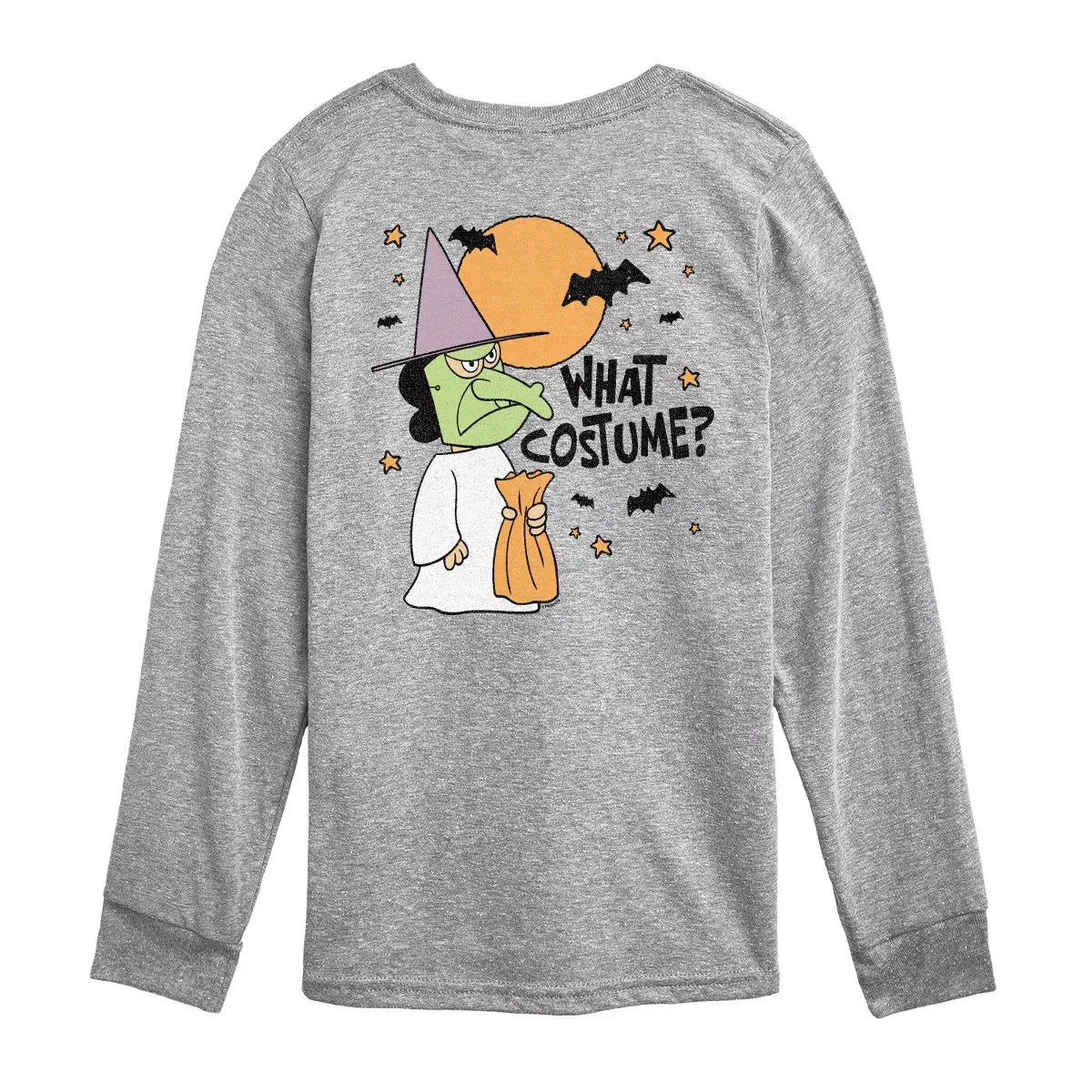 Детский лонгслив с принтом What Costume Peanuts, Athletic Heather