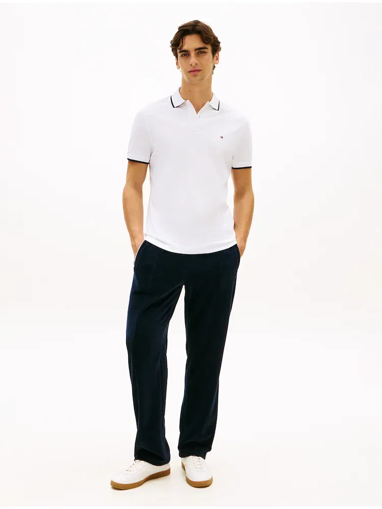 Футболка поло Regular Fit, Under Collar TOMMY HILFIGER, White — фото 2