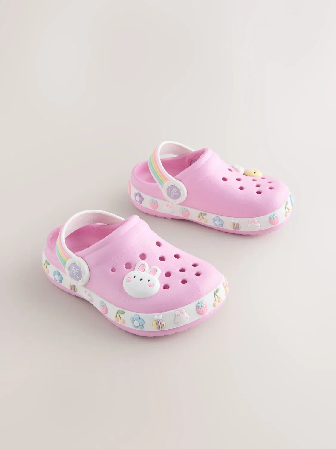 Клоги детские с персонажем, Pink Next