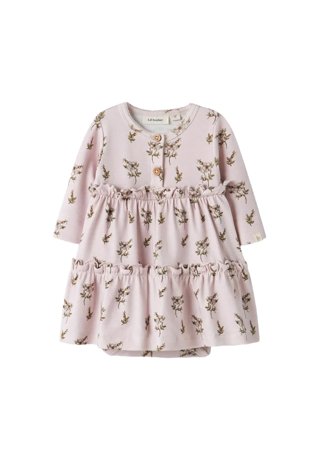 Kleid стандартного кроя - платье из джерси Lil' Atelier, Hushed Violet