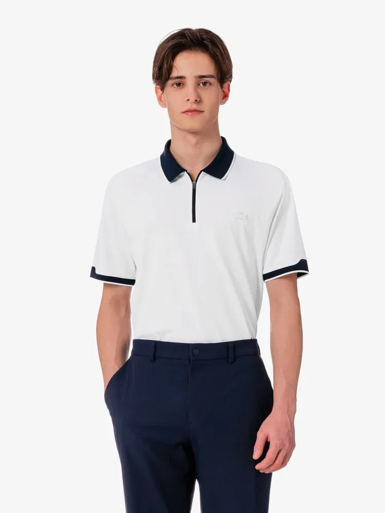 Футболка поло с коротким рукавом, модель DH419E-56G LACOSTE, White