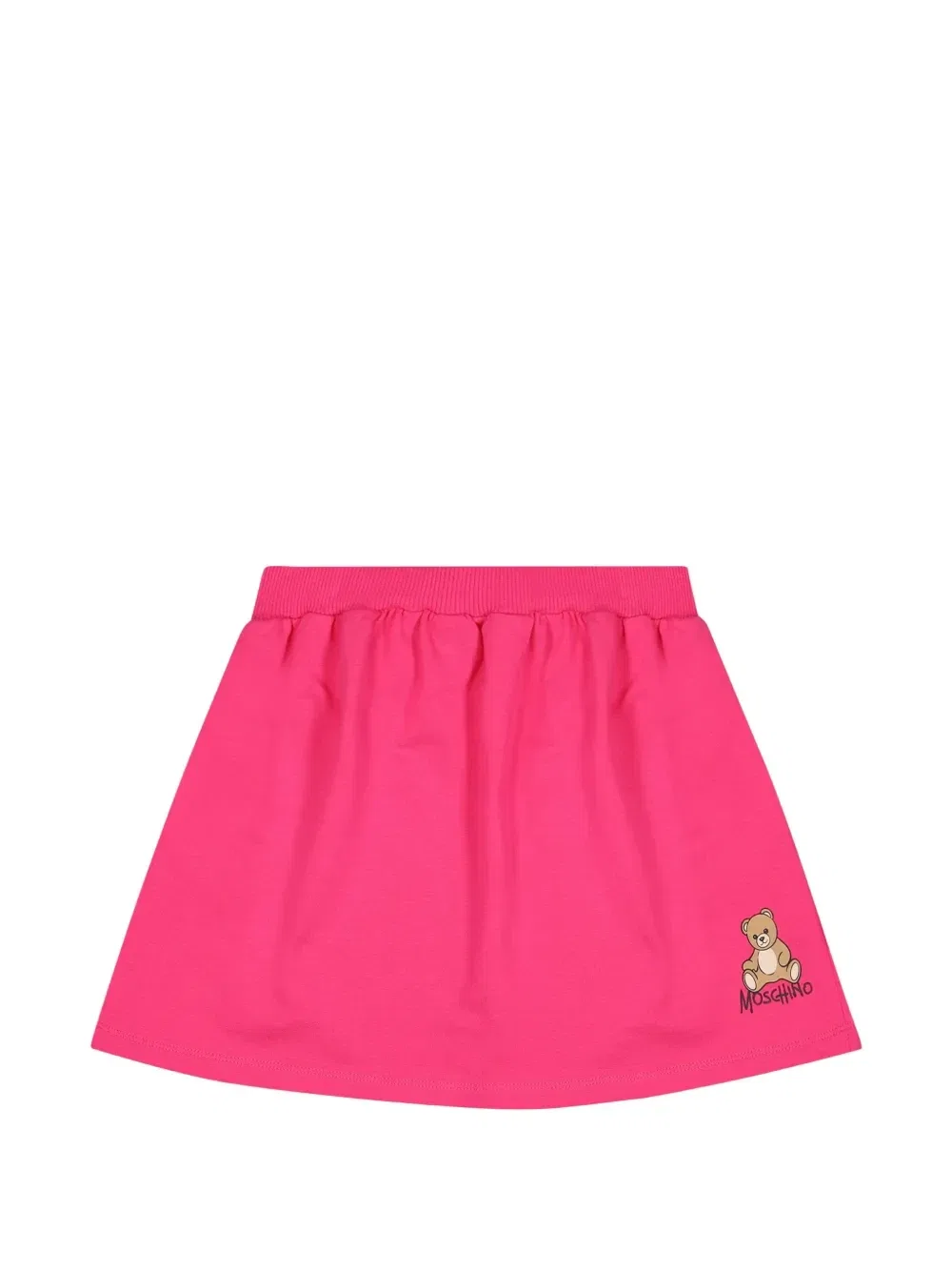 Юбка с принтом Teddy Bear Moschino Kids, розовый