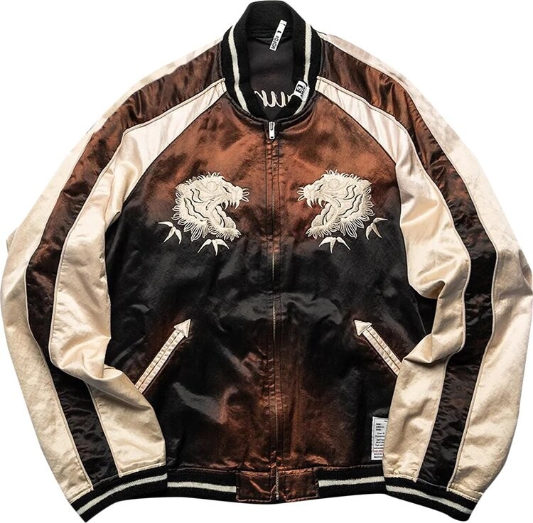 

Куртка Maison Mihara Yasuhiro Sukajan Souvenir Jacket 'Black', черный