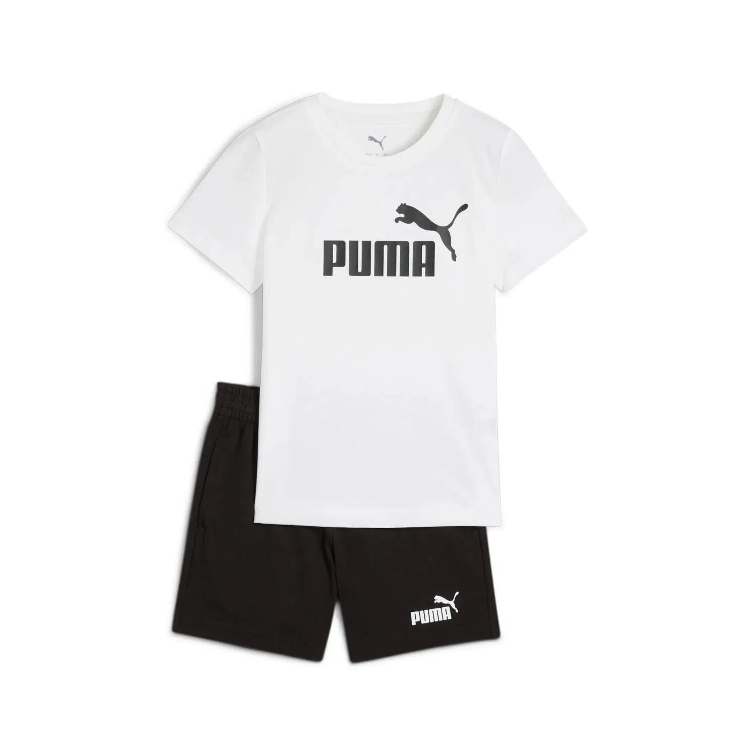 Детский комплект с принтом Puma, Цвет Weiss Schwarz