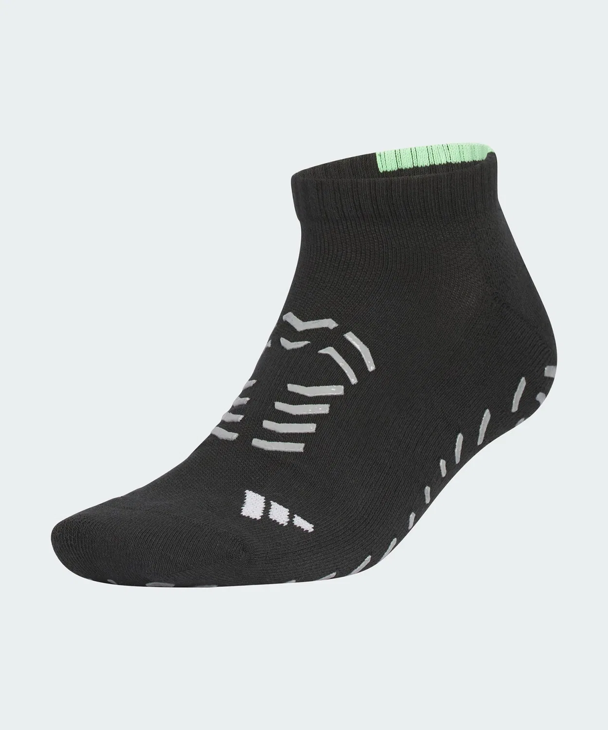Мужские носки для гольфа с длиной до щиколотки, модель Adizero Adidas, Black/Lime