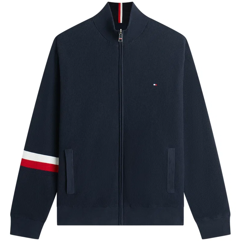 Мужской свитер с воротником-стойкой Navy Blue DW5 Tommy Hilfiger