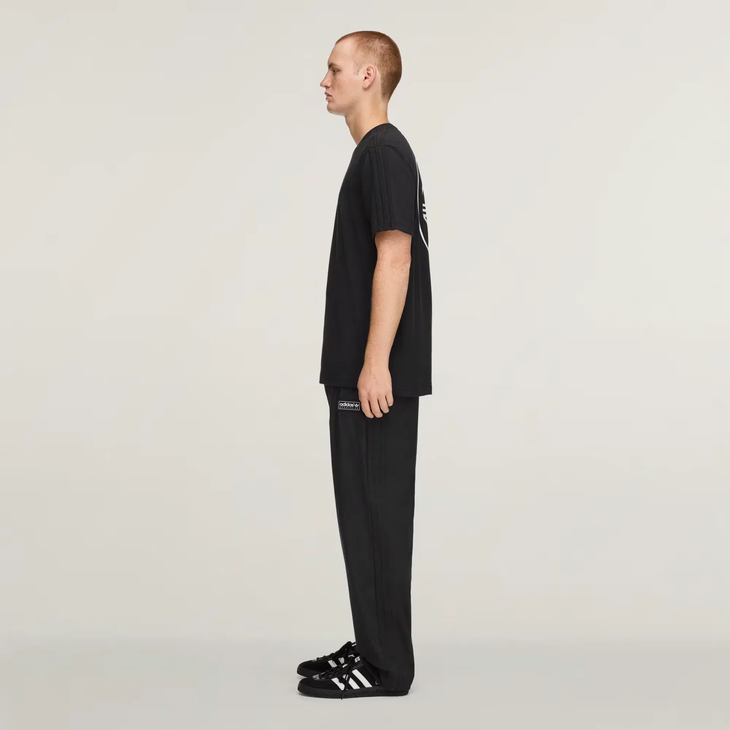 Мужская футболка с коротким рукавом SPZL F.C. TEE Adidas Originals, черный — фото 2