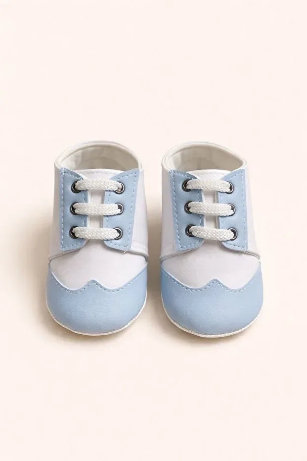 Детская обувь для первых шагов с гибкой подошвой Numix Baby Kids, Blue — фото 2