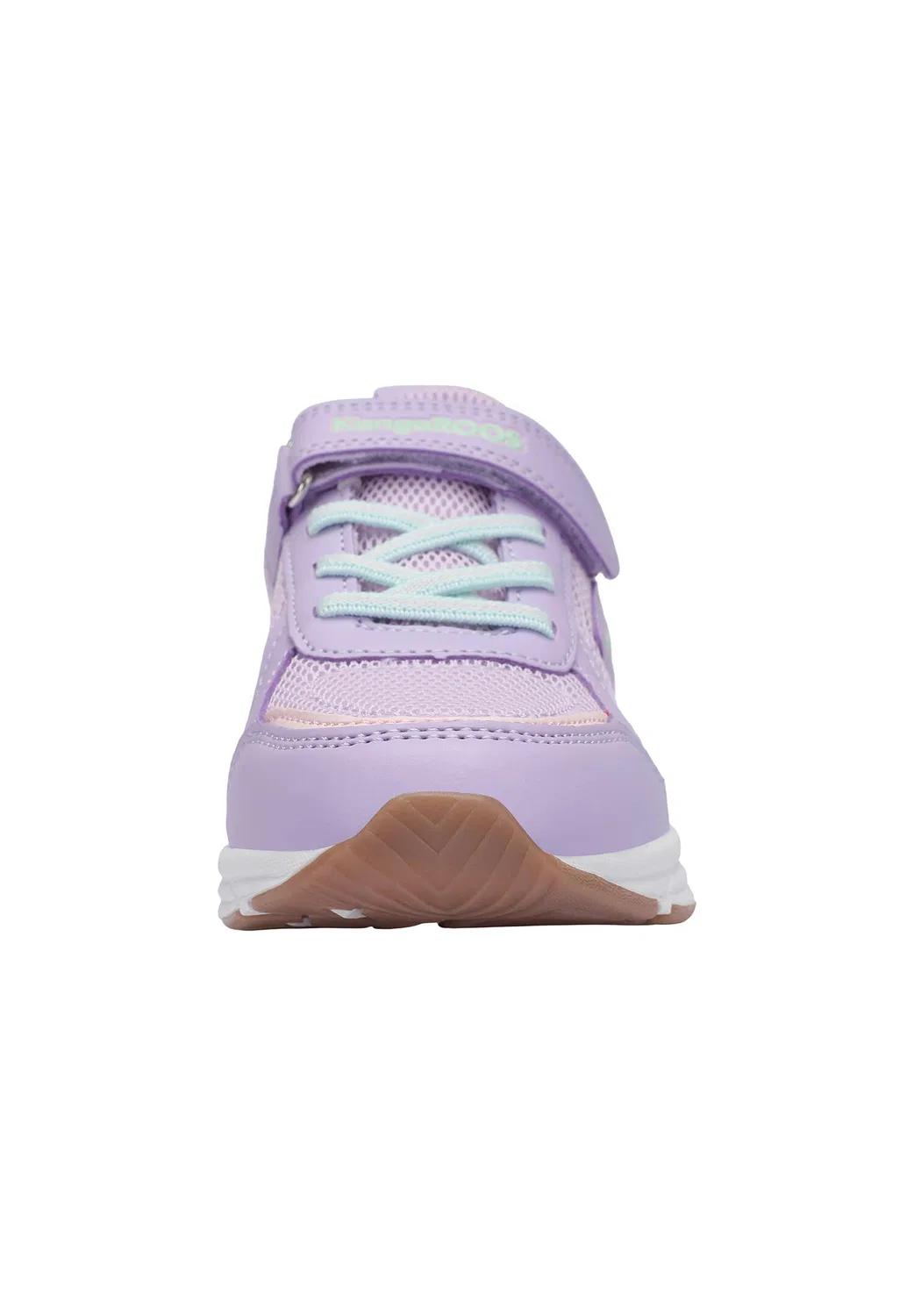 Детские кроссовки с липучкой K-Ni Chino EV Kangaroos, Lavender Mint — фото 4