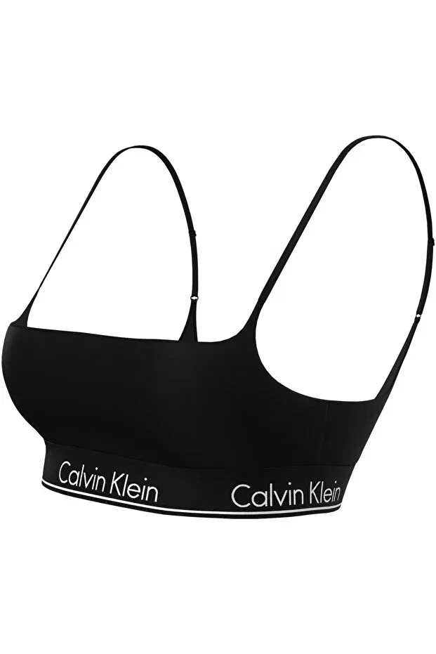 Женский бралет с квадратным вырезом Calvin Klein, Black — фото 2