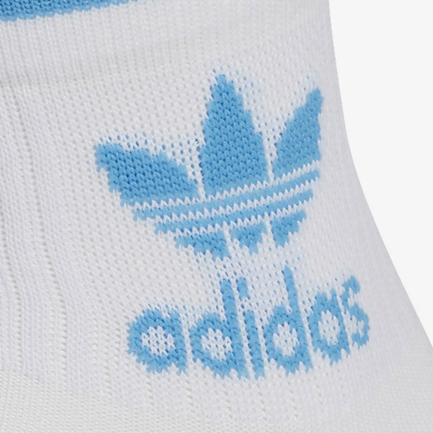 Носки с длинным голенищем Adidas Originals, 3 пары, Белый/Синий — фото 2