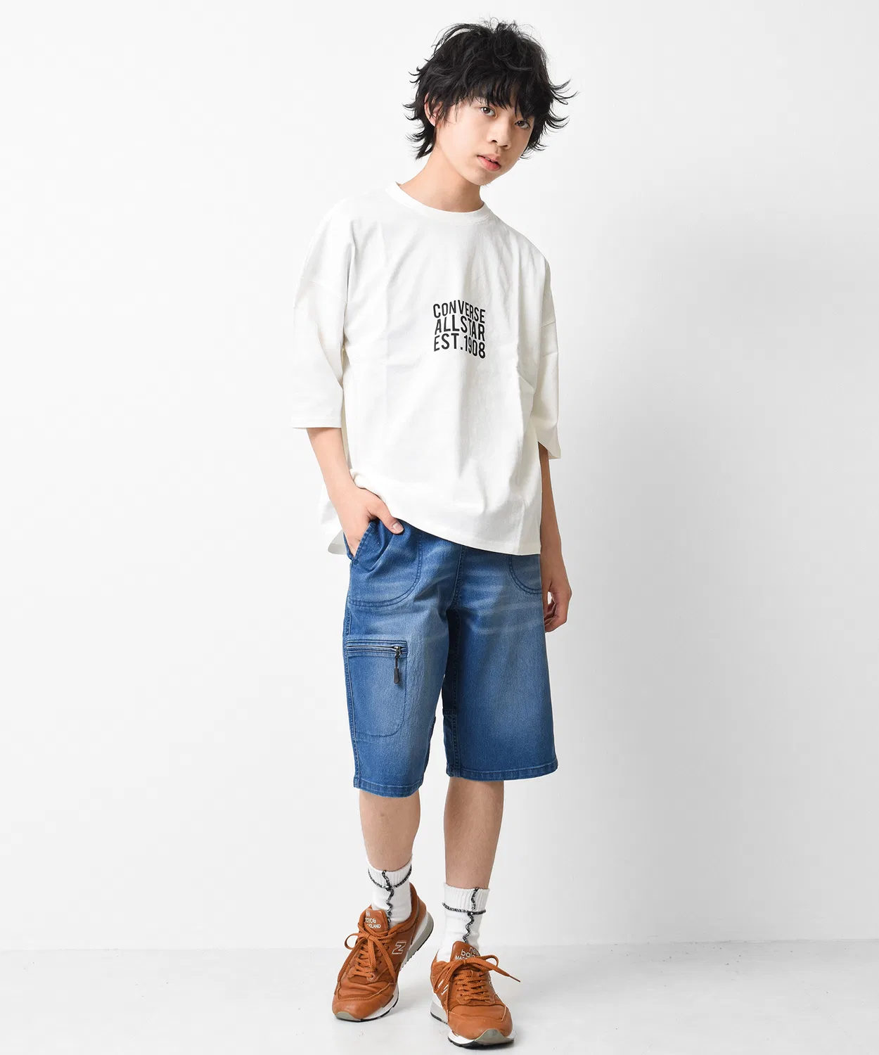 Детская футболка с принтом Super Big T-Shirt RAT EFFECT, Charcoal Grey — фото 2