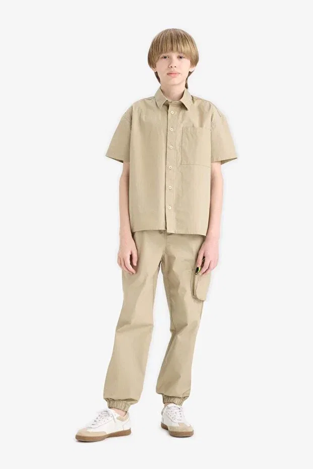 Детские брюки с карго-карманами Defacto, Khaki