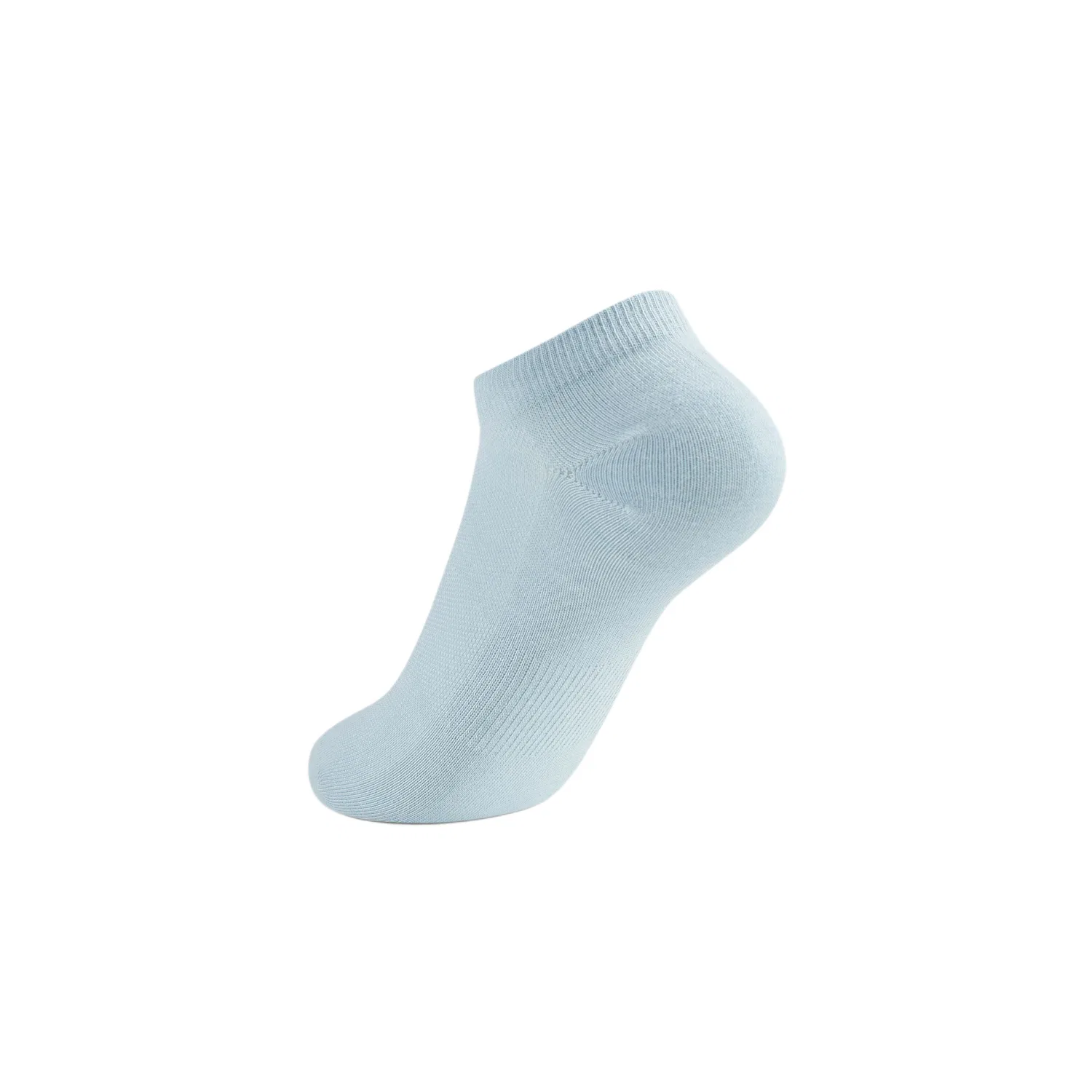 Детские носки-следки, комплект из 3 пар, DECATHLON, Green/White/Gray — фото 3