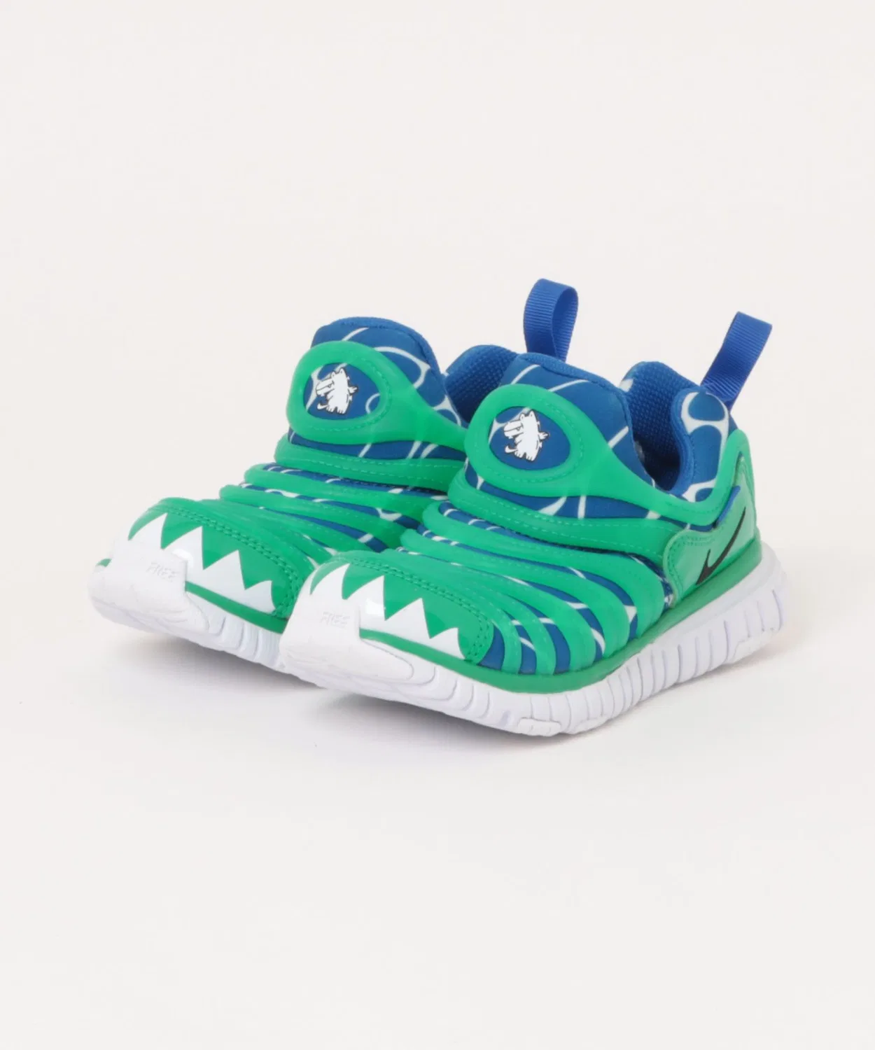 Детские кроссовки с принтом Dynamo Free LILS BP NIKE, Green