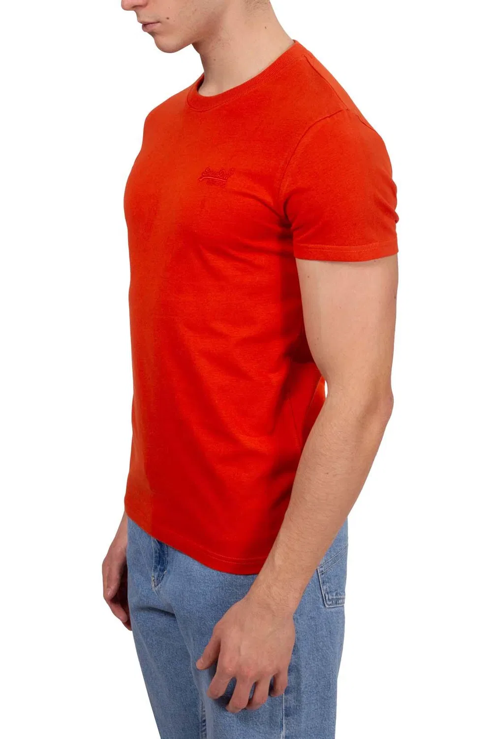 Мужская футболка с вышивкой логотипа Superdry, Orange