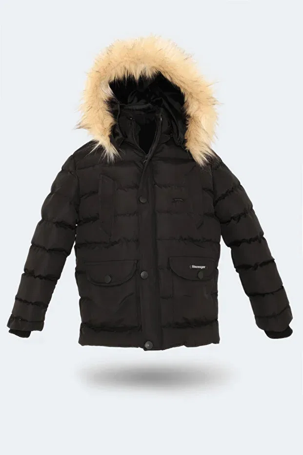 Детское пальто для девочек пуховик Slazenger, Black