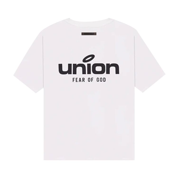 Рубашка Fear of God Essentials x Union Vintage Shirt 'White', белый — фото 3