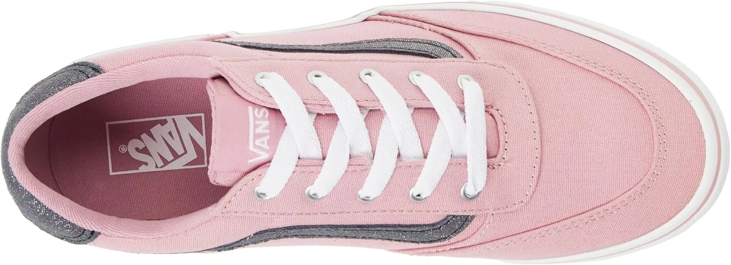 Детские кеды для девочек с длинным рукавом Brooklyn Vans, Shimmer Pink — фото 3