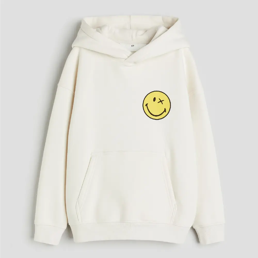

Толстовка H&M Kids Motif SmileyWorld, белый