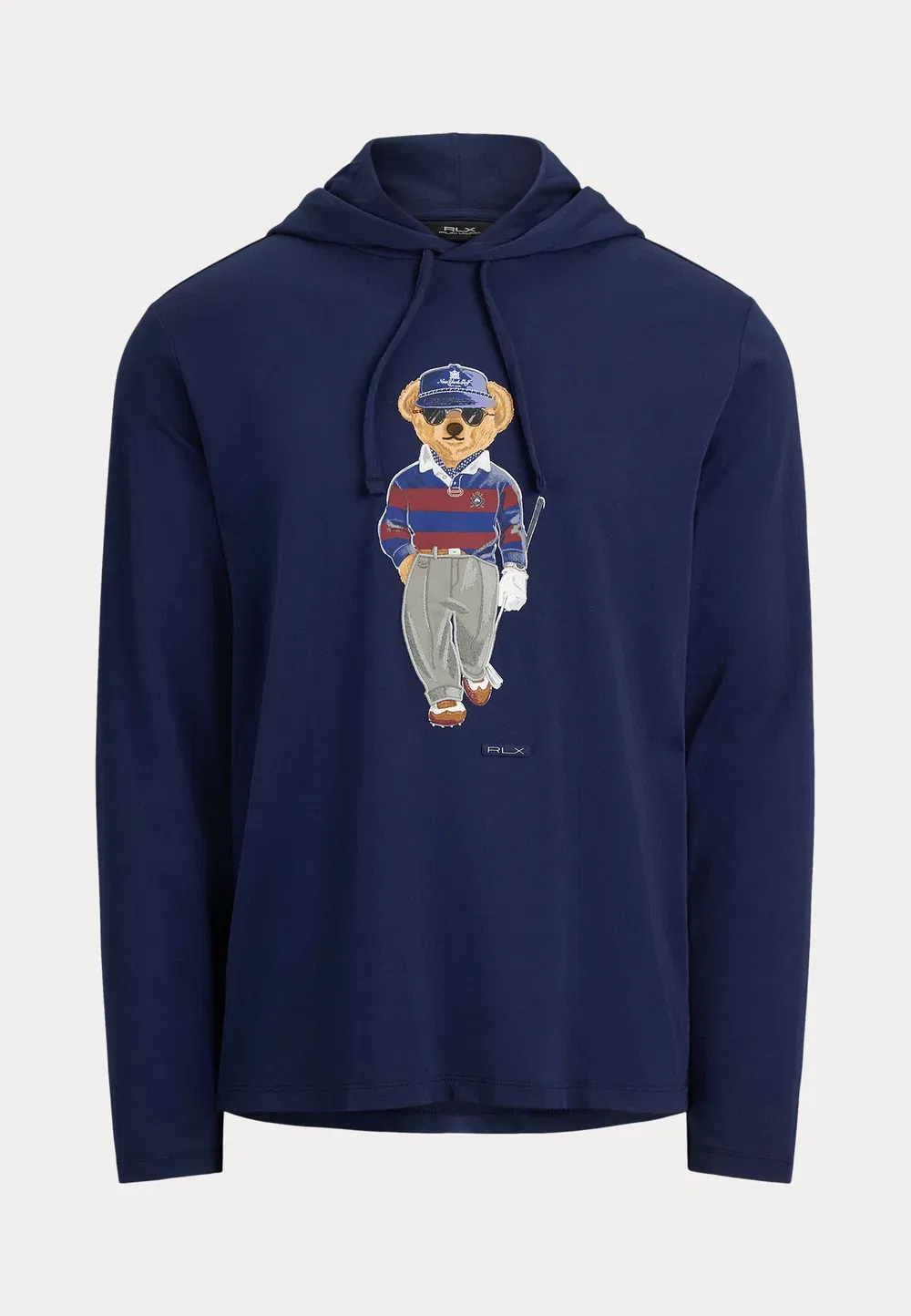 Футболка с капюшоном Polo Bear - толстовка Polo Ralph Lauren, Refined Navy — фото 4