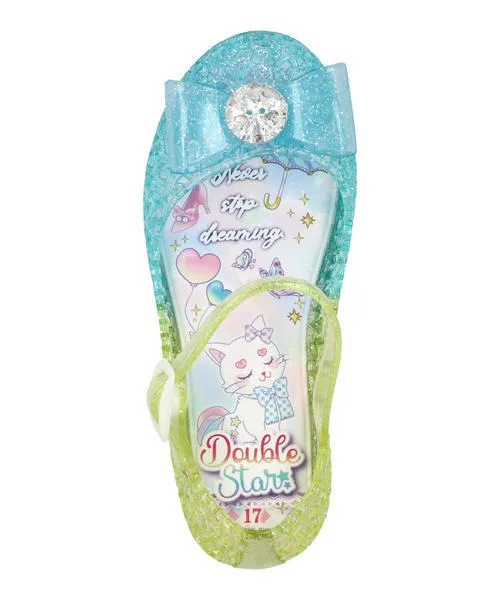 Детские сандалии с LED-подсветкой и ремешком, модель Double Star ASBee, Pink — фото 2