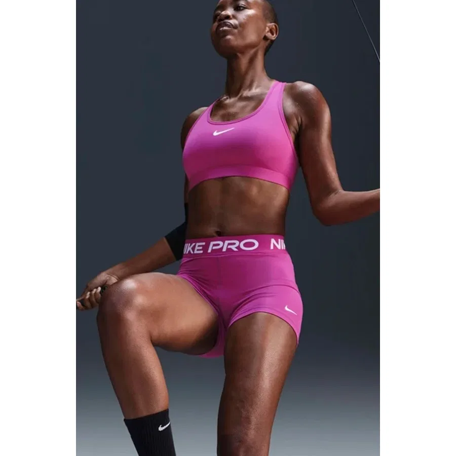 Женские спортивные шорты-лосины Nike Pro 365, Фиолетовый — фото 3