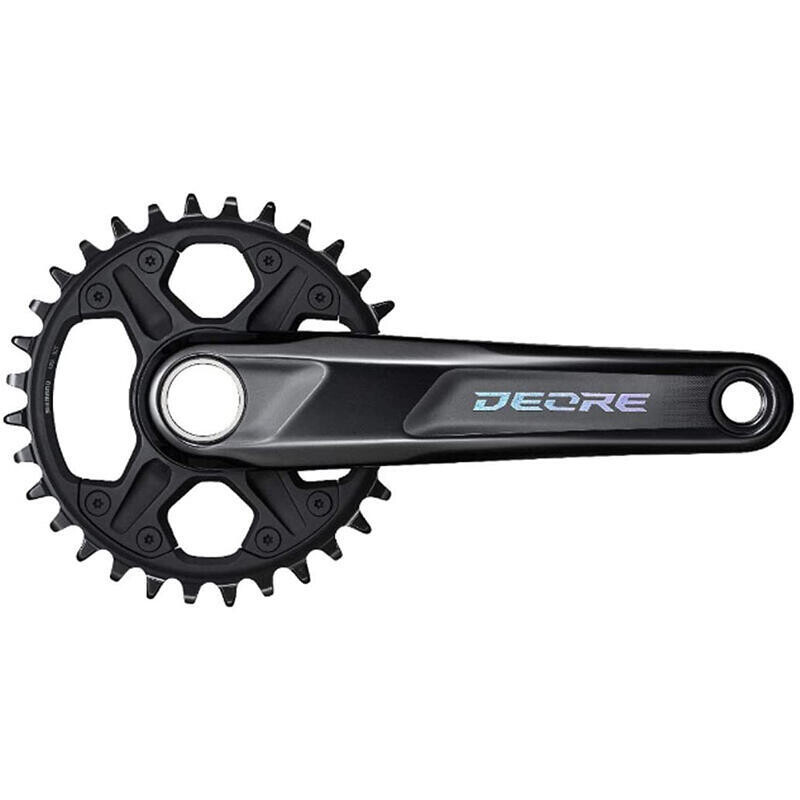 

Система Deore FC-M6100-1 1x12 скоростей 32 зуб. SHIMANO, черный / черный / черный