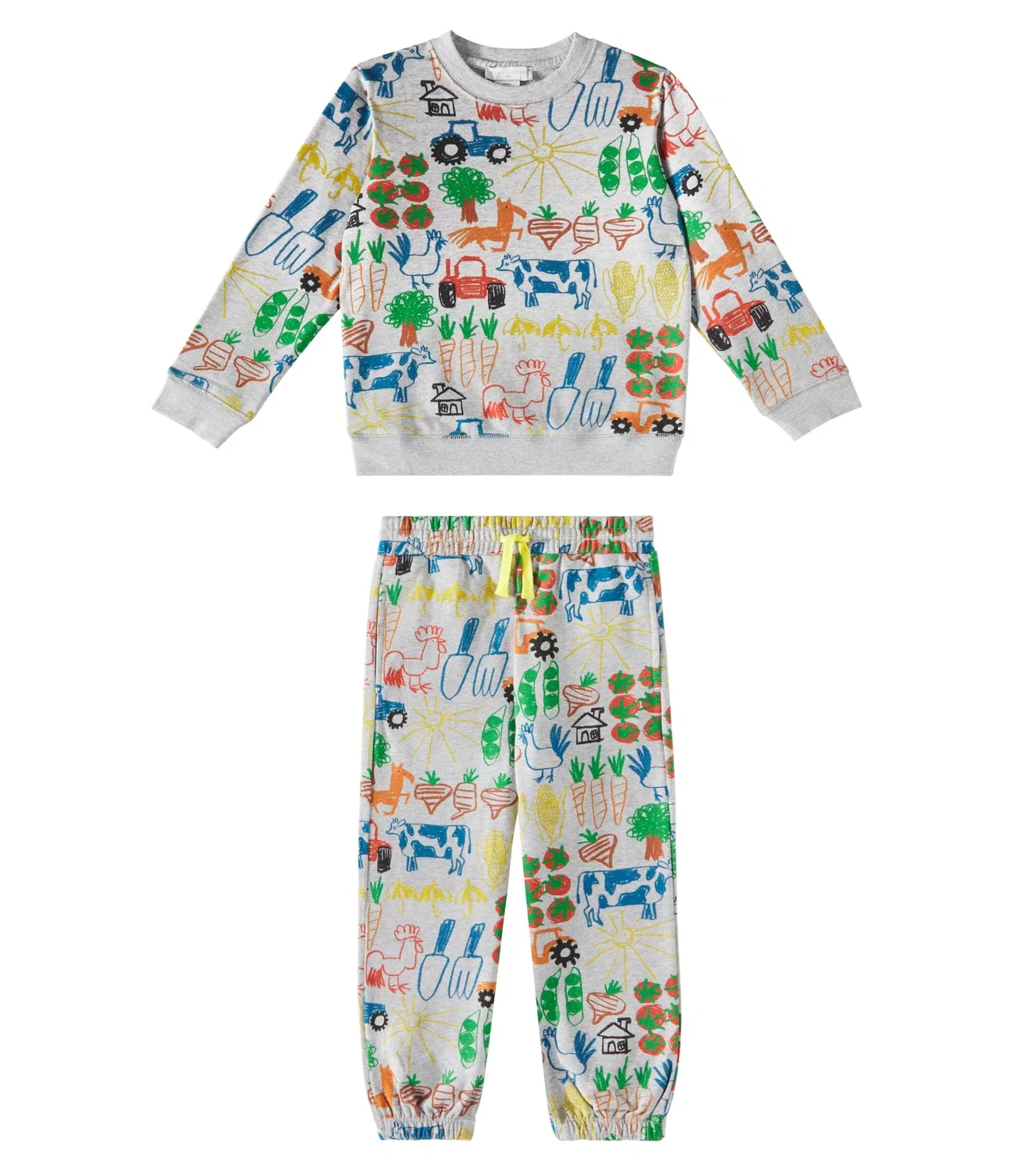 Комплект из двух предметов с принтом Stella Mccartney Kids, мультиколор