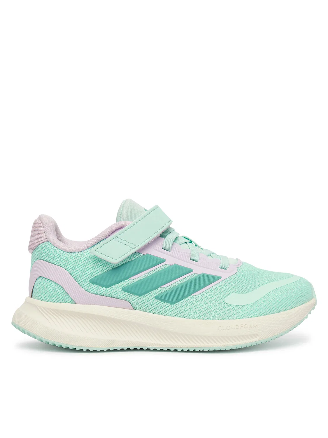 Кроссовки для девочки Runfalcon Adidas, зеленый