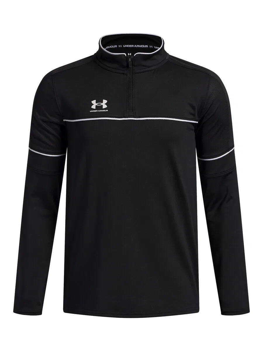 Спортивная футболка UNDER ARMOUR Performance Shirt 'Challenger' черного цвета