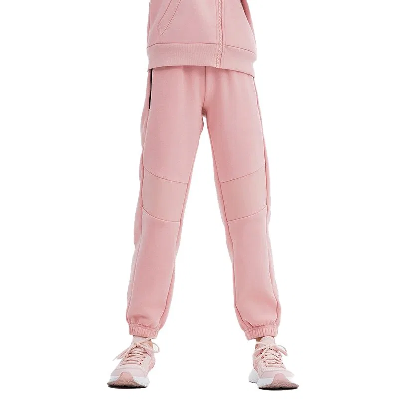 Детские утепленные штаны на флисе с мягкой подкладкой 900 Collection DECATHLON, Dark Pink